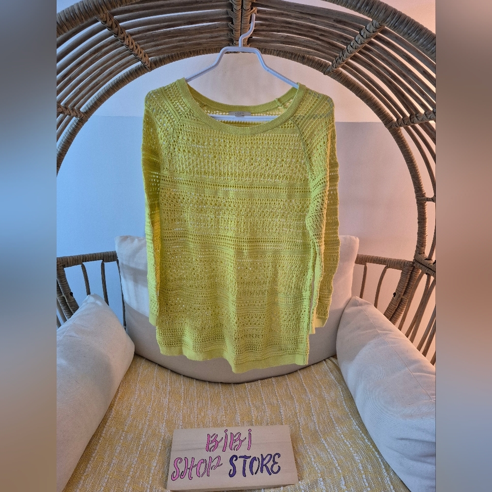 LOFT Bright Yellow Women's Sweater